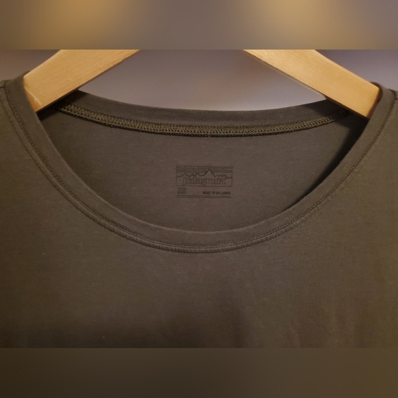 Patagonia Kamala short sleeves dress. Olive green. Size XS oversized. - Picture 5 of 10